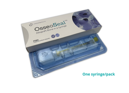OsseoSeal Mineralized Cortico-Cancellous (50/50) Bone in Syringe [0.5cc]